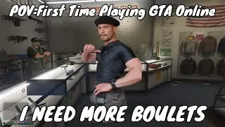 First Time Playing GTA Online || I Need More Boulets Meme ||