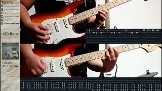 Freaks - Surf Curse | Guitar Cover + Tabs | Rhythm & Lead Tab