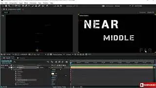 Using the Falloff Property After Effects 3D