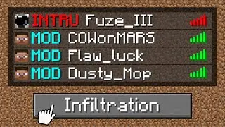 Je me suis fait passer pour un modo sur un petit serveur...