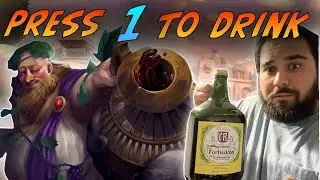 Every time Bacchus drinks, I drink - Smite Bacchus Drinking Challenge