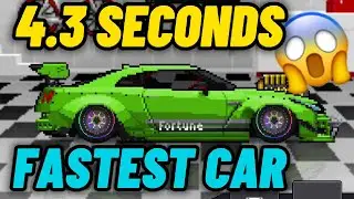 NEW FASTEST CAR GTR (4.3 seconds) 2021 HACK | Pixel Car Racer