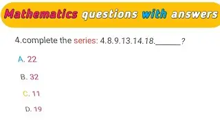 mathematics questions with answers//For etea, nts preparation //maths mcqs