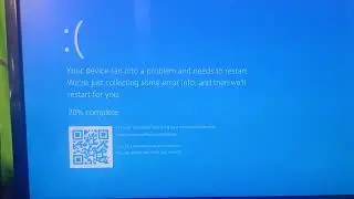 Kidlat on Cabuyao Laguna Has BSOD