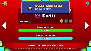 Dash (100%) | Geometry Dash 2.2 update is finally out