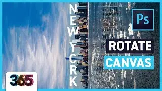 Rotate Canvas | Photoshop CC Tutorial 