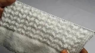 499- Lace Stitch for Cardigan and Pullover 🤍 Easy Knitting Pattern
