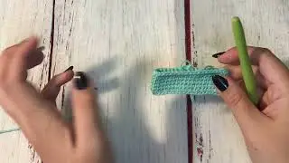 Самый легкий способ связать украшение для игрушки.Бантик крючком.