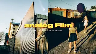 analog Film Lightroom Presets | Lightroom tutorial - Free DNG 