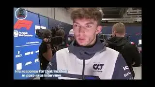 gasly tractor incident at suzuka circuit during japan grand prix 2022 and his interview