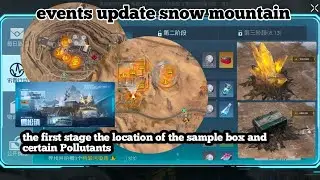 UNDAWN events leaks the location of the sample box and first stage specific Pollutants