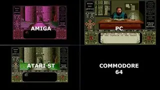 Elvira Mistress of the Dark - Amiga, Atari ST, PC, and C64