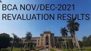 Osmania University BCA Revaluation Results 2021|OU Degree Revaluation Results 2021