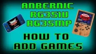 Anbernic RG351V & RG351MP | How to Add Games to 351Elec or ArkOS