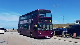 Hill climb & kickdown - First Kernow Volvo B7TL 32014, W814PAE - route 86