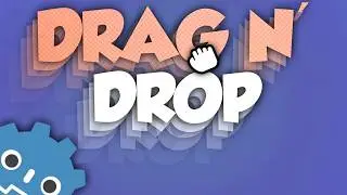 How to make a SIMPLE Drag and Drop System in Godot