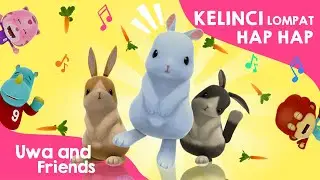 Kelinci Lompat Hap Hap - Lagu Anak Indonesia - Lagu Kelinci 2023