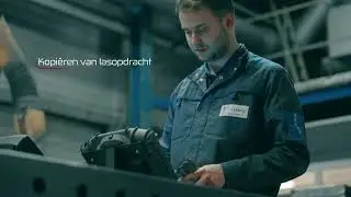 Elektrolas Cobotoplossing Upside-down cobot