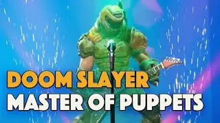Doom Guy Slays Master of Puppets- Metallica-Fortnite