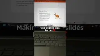 Try this new trick in your next PowerPoint presentation 😱!! 