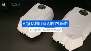 Upettool Quiet Aquarium Air Pump 2 Outlets