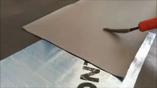 CONTROFOIL - conductive detection foil for leak detection of flat roof
