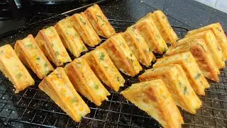 MEMBUAT KUE GABIN FLA ISI SAYURAN