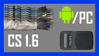 CS 1.6 | CS GO OLD CT | Escudo / Shield | PC / Android / Mobile | Proyecto GoldSrc