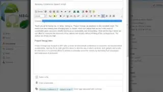 blueKiwi - Modifier une publication