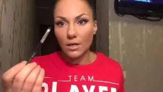 Любятинка. Vlog. Мой вариант макияжа с красными губами 👄
