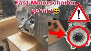 R C-ONE Motor 100ccm | Kurbelwelle einbauen | Part 2