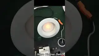 Z-wave Smart Dimmer Switch ZW31S Test Video——EVA LOGIK