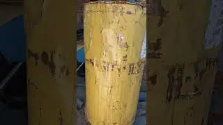 Как выровнять побитую бочку? Естественный способ.