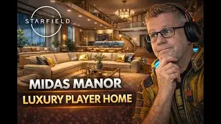 Starfield Mod Review: Midas Manor - The Luxury Space Home I've Always Wanted