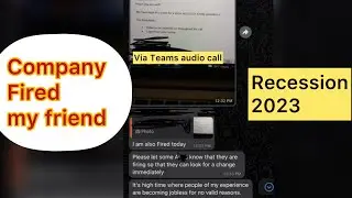 IT Companies Firing bench people | Revoking offer letters | Recession 2023