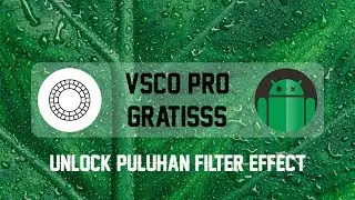 Cara Unlock puluhan filter VSCO camera secara gratis & tanpa root di android