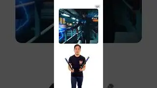 How Legit are Nightwing’s Escrima Sticks? #shorts