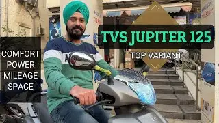 TVS Jupiter 125 Disc Review | Hyderabad - Best option for power, space, comfort and fuel efficiency!