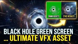 BLACK HOLE GREEN SCREEN