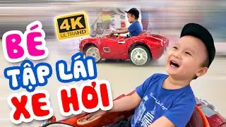 Trải nghiệm lần đầu lái xe hơi của bé | Boppy Family 4K