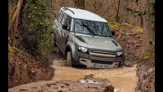 2021 Land Rover Defender P400 @Off-Road  - Drive, Interior & Exterior