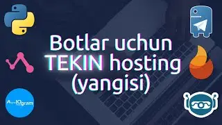 Telegram botlar uchun YANGI TEKIN HOSTING - Always Data | Abdurasulov Codes