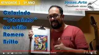 ARTE - 1° ANO - Atividade 01