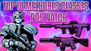 PÓS PATCH!! TOP 10 MELHORES CLASSES WARZONE SEASON 5!! MELHORES ARMAS WARZONE!!