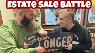 Over $1000 Profit For The Winner!!! Husband Vs. Wife Estate Sale Battle In Lansing Mi!