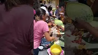 BOODLE FIGHT EATING , FAMILY DAY MES ,FUNDAY