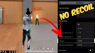 This Setting truns you in a Panel User : 99.99% Headshots ? Blustacks 5 | Msi 5
