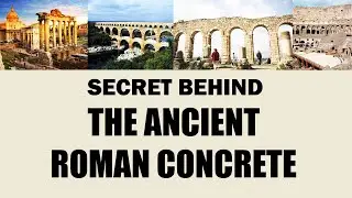 Secret Behind the Roman Concrete #roman #concrete #secret #building #Design #cement #Reinforcements