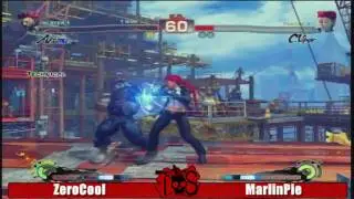 Dirty Jersey 6-27-2010 SSF4 Singles: ZeroCool vs MarlinPie