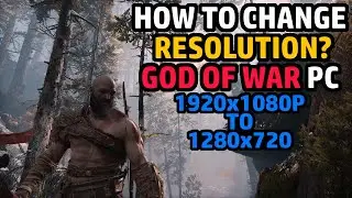 God of War PC - How to change the resolution in God of War on PC